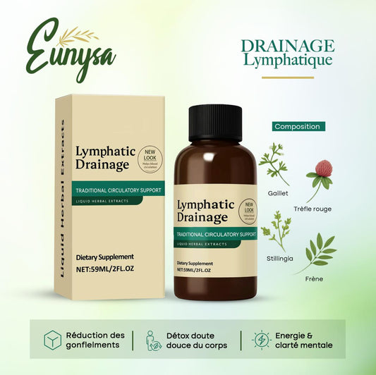 Solution Eunysa™ pour Drainage Lymphatique Liquide – Visage Affiné, Jambes Légères, Ventre Plat